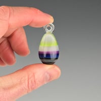 Image 5 of Glass Egg Pendant #2