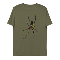 Image 4 of Unisex Organic Cotton Banana Spider T-Shirt