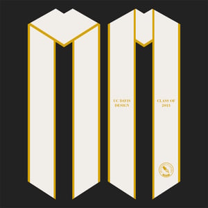 Image of UCD Design Department Graduation Stoles 2016