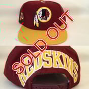 Image of Washington redsking Blockhead vintage snapback American needle •FREE SHIPPING•