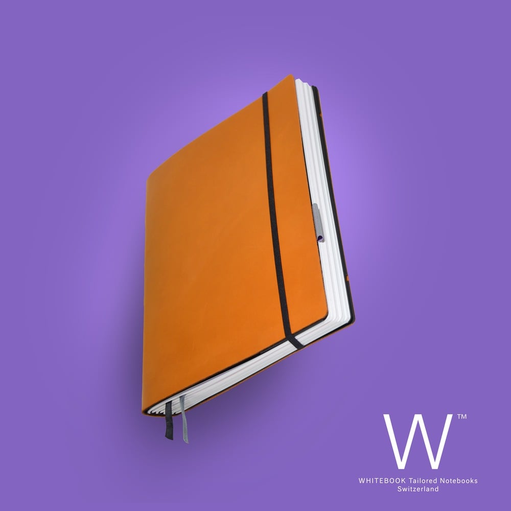 Image of WHITEBOOK STANDARD S043, cut boxcalf, Hermes orange