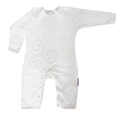 Image of Lily-White Long Sleeve Celtic Onesie