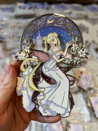 Image 4 of Moon Castle enamel pin - 2 options 