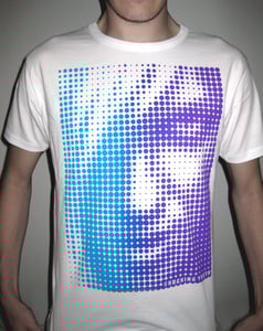 Image of SHOCK02: BLEND FACE TEE (UNISEX)