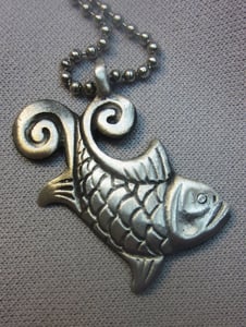 Image of Good Luck Koi Fish Necklace