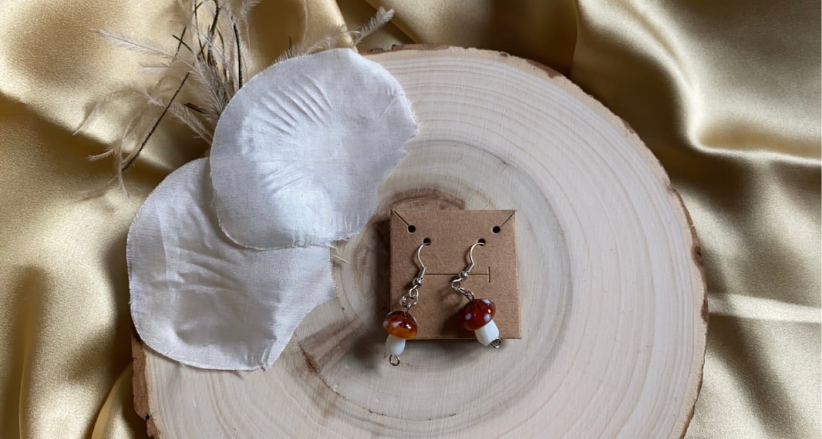 Image of Mushroom earrings