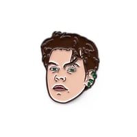 Image 2 of Harry’s DAZED Magazine Cover Enamel Pin (Soft Enamel)