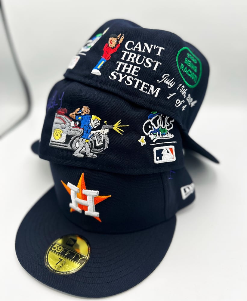 Image of Houston Astros “Hella Ugly” 1of1 Fitteds. QTRS🌍.