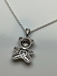 Image 4 of 925 Bear Necklace
