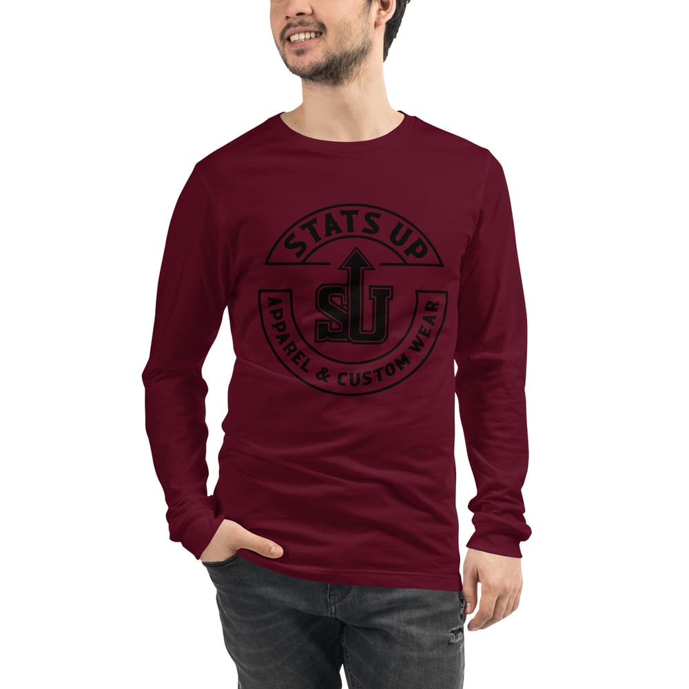 Image of Unisex Long Sleeve Tee (Black Logo)