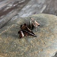 Image 4 of Ivy Leaf Hook Earrings