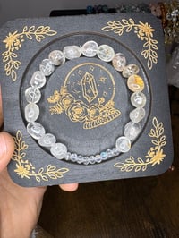 Image 4 of Phantom Quartz W/ Glass Beads