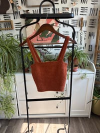 Image 1 of  Forever 21 fuzzy crop sweater top