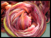 Image of Rose Garden Twist Thrums - 4 oz