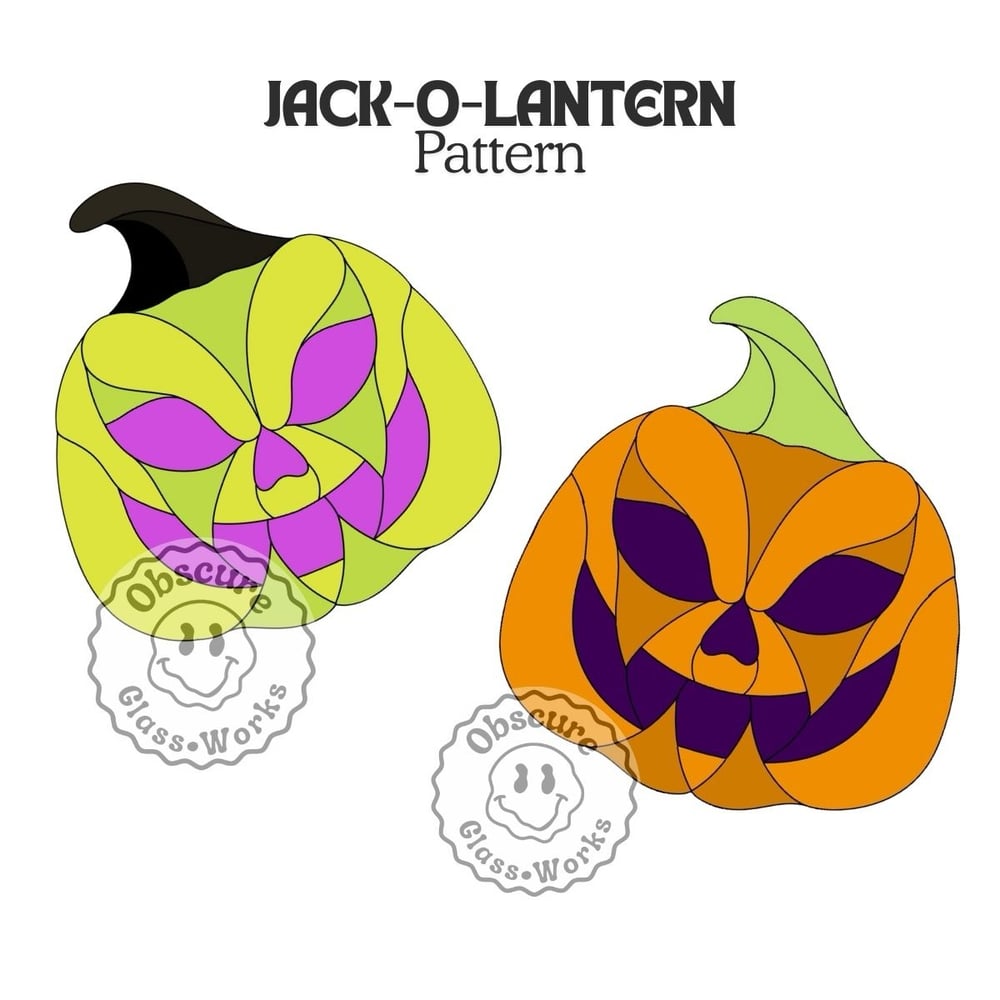 Image of Jack-O-Lantern (digital pattern only)