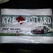 Image of Kyle Pollard Racing Poster Signed