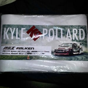 Image of Kyle Pollard Racing Poster Signed