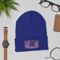 Image 5 of Red Bird - Cuffed Beanie