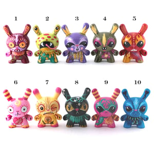 Image of The Toxic Ten - Custom Dunny series