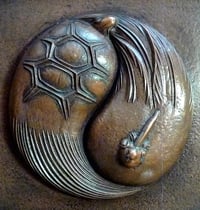 Image 2 of Turtle/Crane Yin/Yang