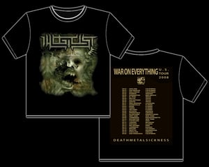 Image of T-Shirt - War On Everything US Tour 2008
