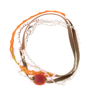 Image of Multirangs Dentelle - Argent blanc