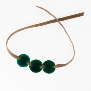 Image of Bracelet daim 3 Pastilles