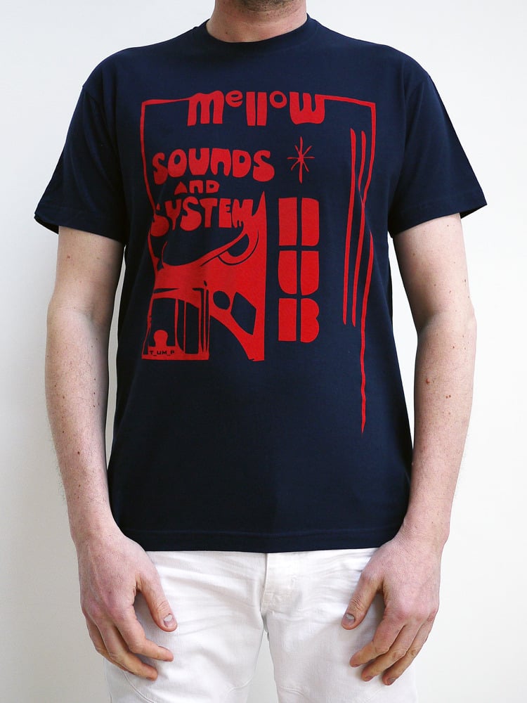 Mellow Dub t shirt Navy Blue / bloodsweatandteeS