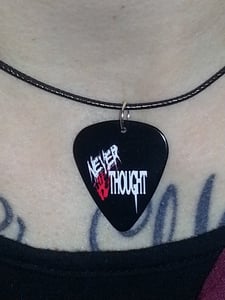 Image of NeverThought Custom Guitar Pick Necklace
