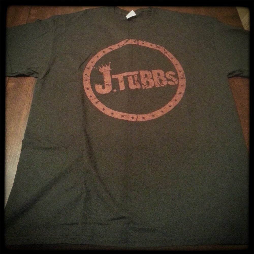 Image of J Tubbs Logo Shirt (Black/Red)