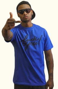 Image of Fuck You! T-Shirt In Royal Blue