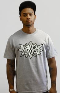 Image of Bang Bang T-Shirt In Heather Grey