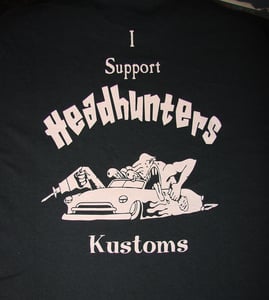 Image of Headhunters support shirts, USA price including shipping