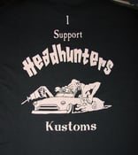 Image of Headhunters support shirts, All other countries price including shipping