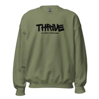 Image 1 of Thrive Youth Ministries (In MS As In Heaven) Crew Neck Black Text