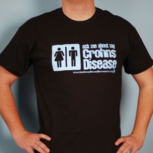 Image of Ask Me About My Crohn's T-Shirt -Men's