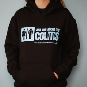 Image of Ask Me About My Colitis - Hoodie (Unisex)