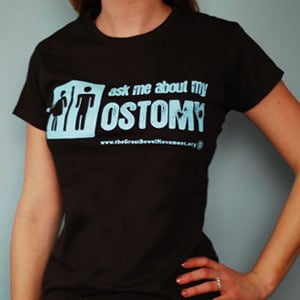 Image of Ask Me About My Ostomy T-Shirt - Women's