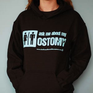 Image of Ask Me About My Ostomy Hoodie (Unisex)