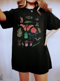 Image 1 of Capricorn Nature Chart Black T-shirt