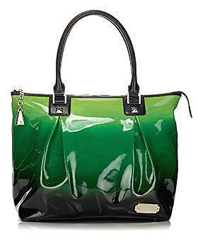 L.A.M.B. Manchester Rainforest Green Ombre Tote Bag With Matching