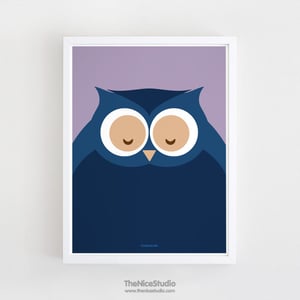 Image of Big Owl Print