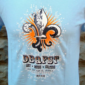 Image of DubuqueFest 2013 "Poster-Design" T-shirt