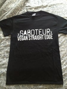 Image of Vegan Straight Edge - Black T-Shirt