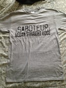 Image of Vegan Straight Edge - Grey T-Shirt