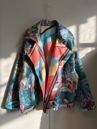 Image 5 of Bobby blazer jacket, flowers (xs-xxl)