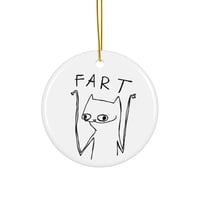 fart Ceramic ornament 