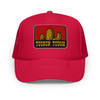 Image 3 of Tucson Tough Foam crown trucker hat 