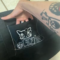 Image 3 of 1/1 large black tote bag