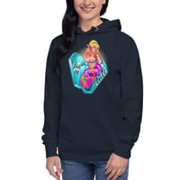 Image 5 of Glass Coffin Pinup Logo Hoodie